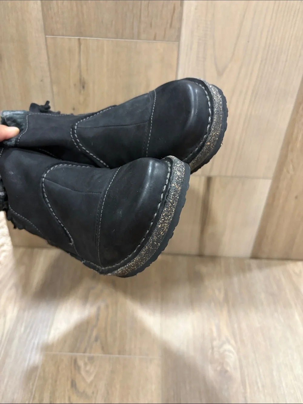 Aetrex comfortable black